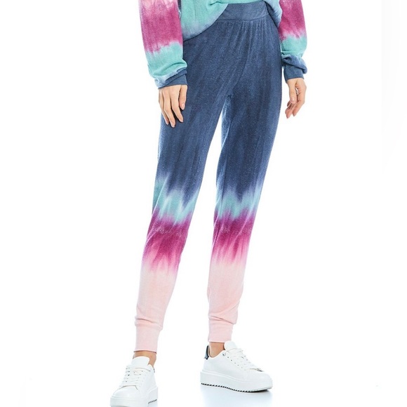 Jogger Pants Wildfox Jack Jogger Wildfox Dip Dyed Ankle Crop Bi